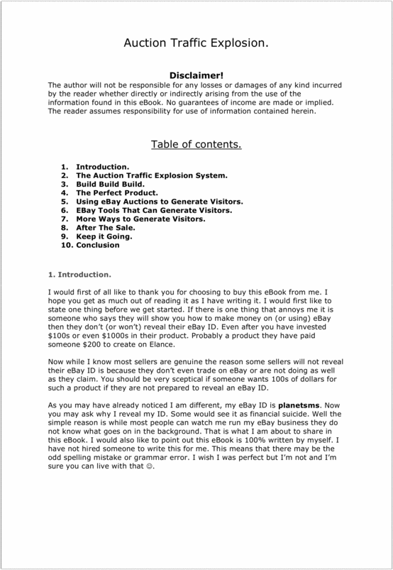 Product picture Auction Traffic Explosion