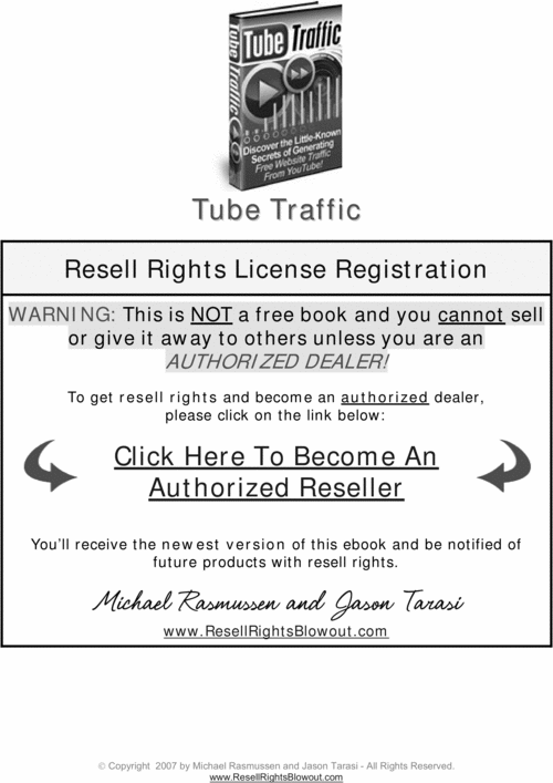 Product picture Tube Traffic