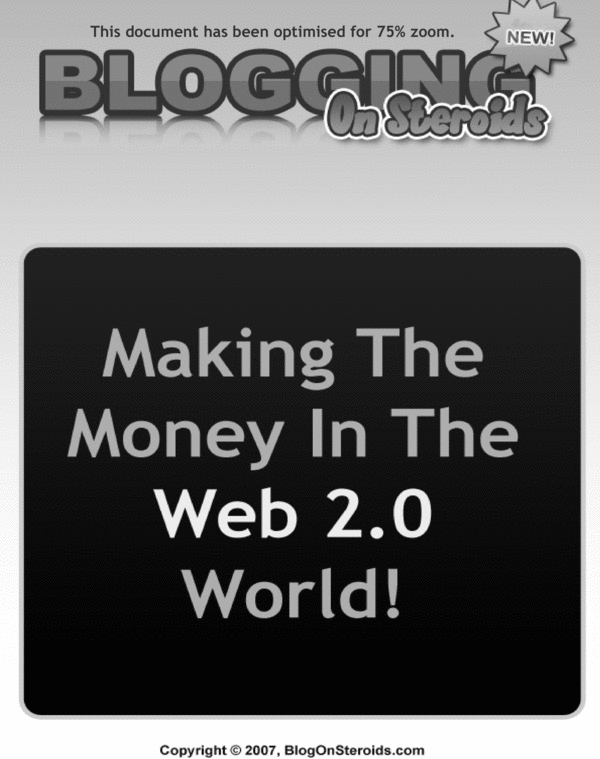 Product picture Blogging On Steroids