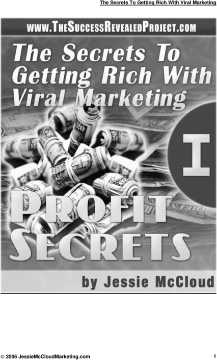 Product picture Profit Secrets Vol. 1